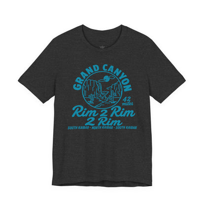Grand Canyon Rim 2 Rim Graphic Tee — 42 Miles Adventure T-Shirt