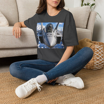 Fighter Jet Pilot Photo T-Shirt