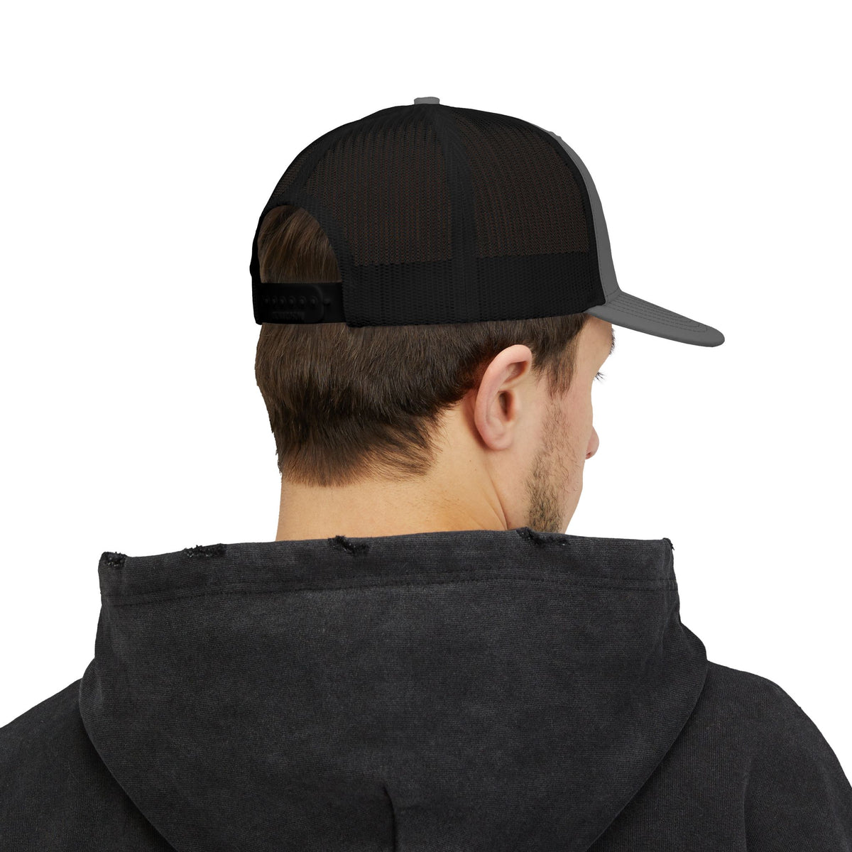 Lake Mode Trucker Hat — Embroidered Sunset Snapback Cap