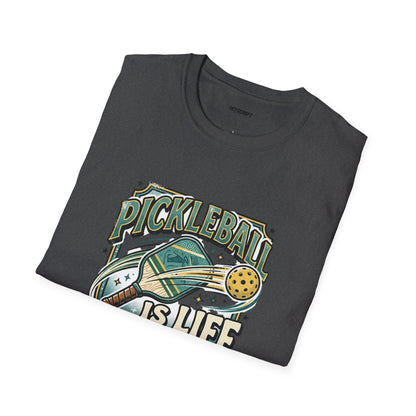 Pickleball Is Life T-Shirt — Retro Paddle & Ball Graphic Tee for Players