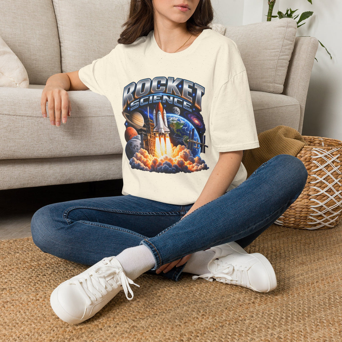 Rocket Science T-Shirt — Vintage Space Shuttle Graphic Tee