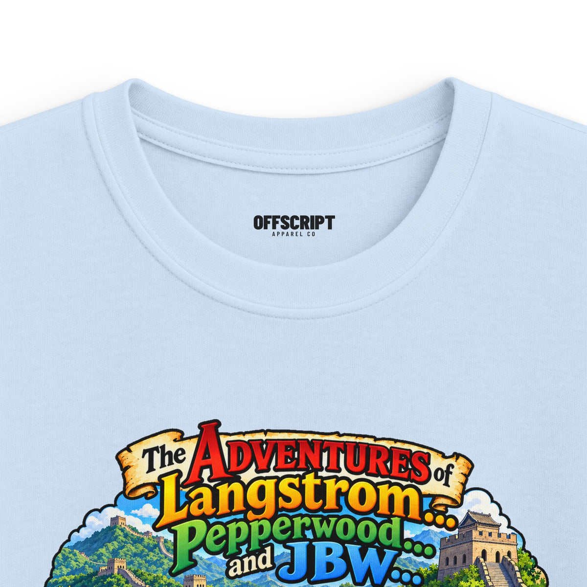 Kids Tee — 'The Adventures of Langstrom & Pepperwood' Storybook Graphic
