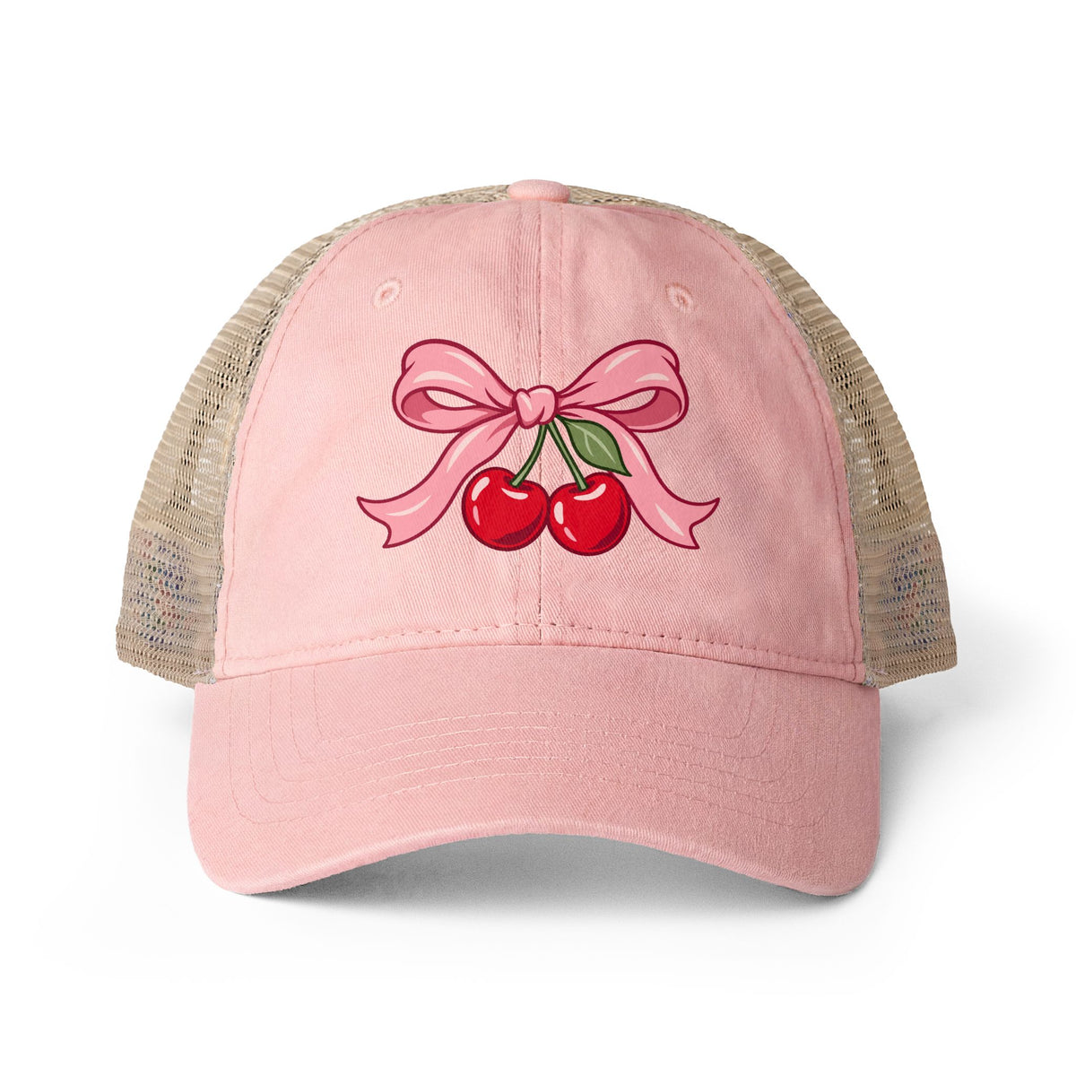 Women's Washed Mesh-Back Cap
