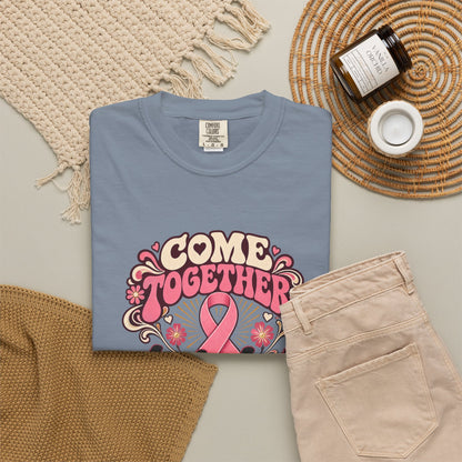 Breast Cancer Awareness 'Come Together for a Cure' T-Shirt