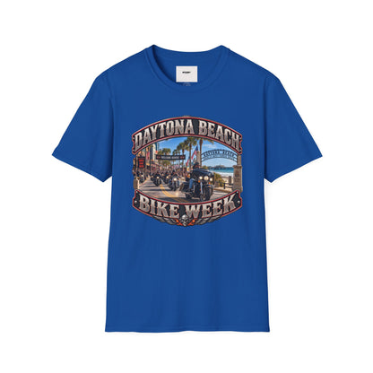 Daytona Beach Bike Week T-Shirt — Vintage Motorcycle Rally Tee