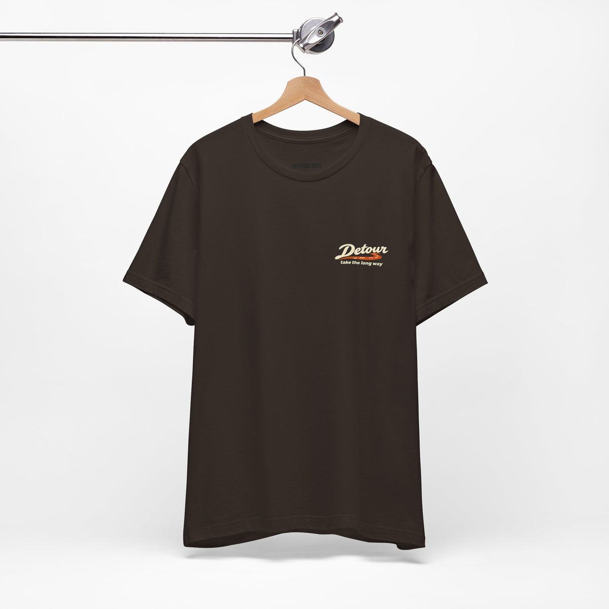 Detour Take the Long Way Road Trip Graphic T-Shirt