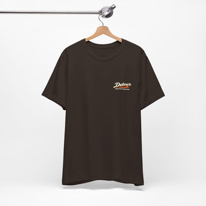 Detour Take the Long Way Road Trip Graphic T-Shirt