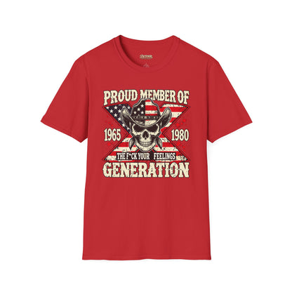 Proud Member of the 1965–1980 Generation Graphic T-Shirt