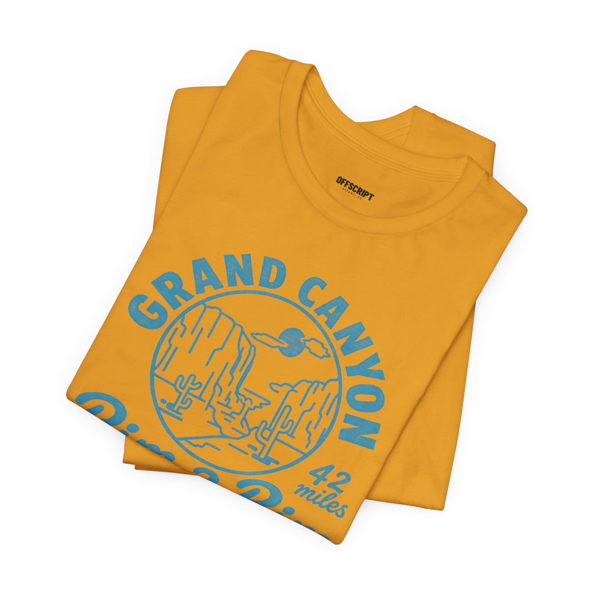 Grand Canyon Rim 2 Rim Graphic Tee — 42 Miles Adventure T-Shirt