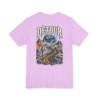 Detour Adventure Tee — 'Take the Long Way' Graphic T‑Shirt