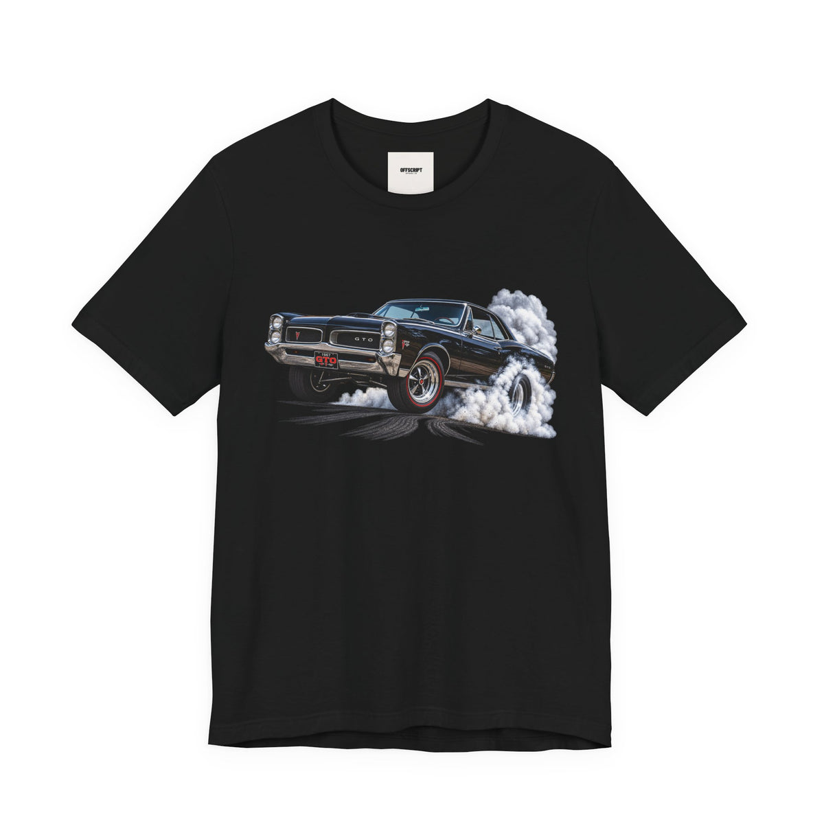 Vintage Muscle Car Tee — Burnout Classic Car Graphic T-Shirt
