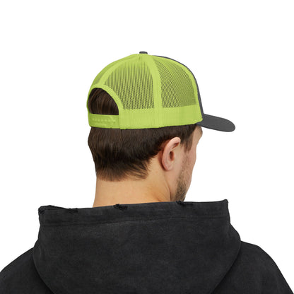 Cowboy Hat Snapback Trucker Cap – Western Rodeo Mesh Back Hat