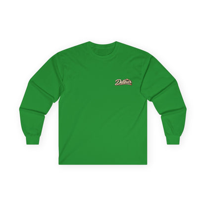 Detour Classic Car Long Sleeve Tee – 'Take The Long Way' Vintage Hot Rod Shirt