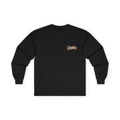 Detour Classic Car Long Sleeve Tee – 'Take The Long Way' Vintage Hot Rod Shirt