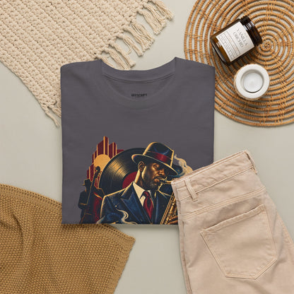 Saxophone Jazz Musician T-Shirt — Vintage Sax Player Tee
