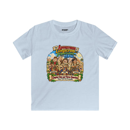 Kids Adventure T‑Shirt — "The Adventures of Langstrom & Pepperwood" Fantasy Design