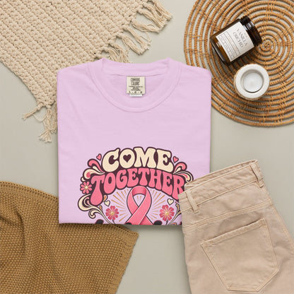 Breast Cancer Awareness 'Come Together for a Cure' T-Shirt
