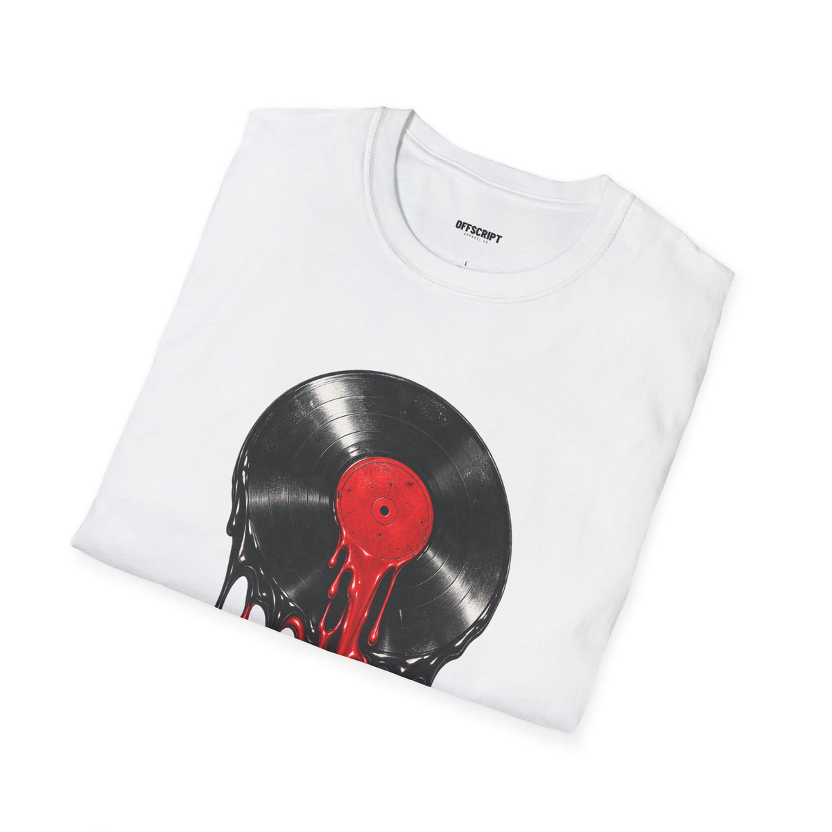 Dripping Vinyl Record T-Shirt