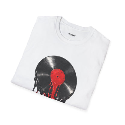 Dripping Vinyl Record T-Shirt
