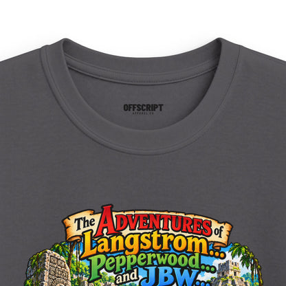 Kids Adventure T‑Shirt — "The Adventures of Langstrom & Pepperwood" Cartoon Tee