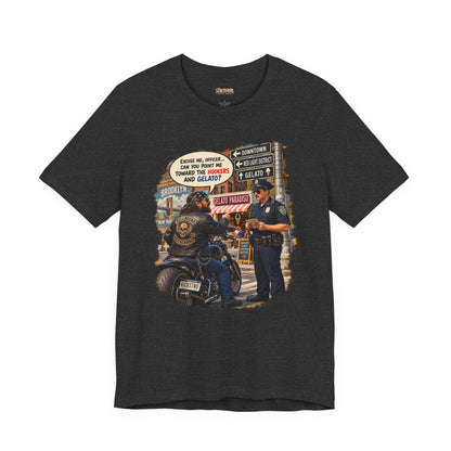 Motorcycle Rider Vintage Graphic Tee