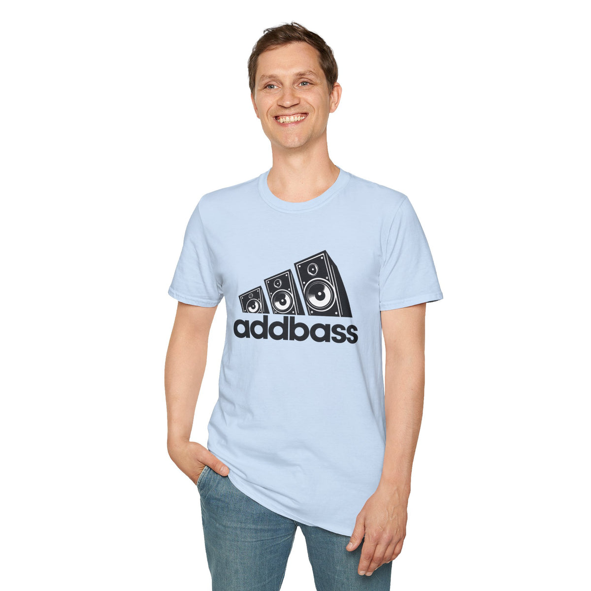 Addbass Speaker Graphic Music T-Shirt