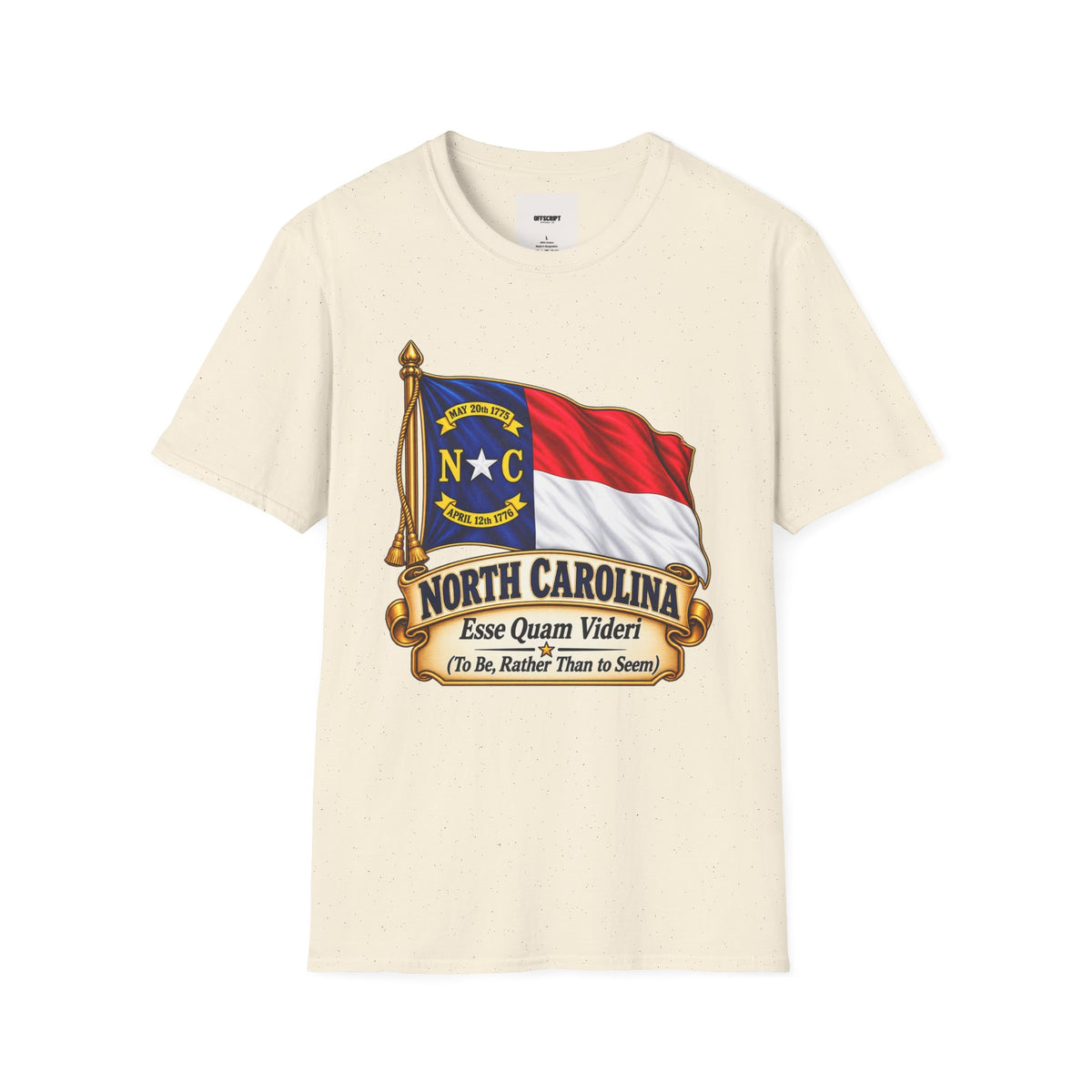 North Carolina Flag T-Shirt — State Pride NC Tee