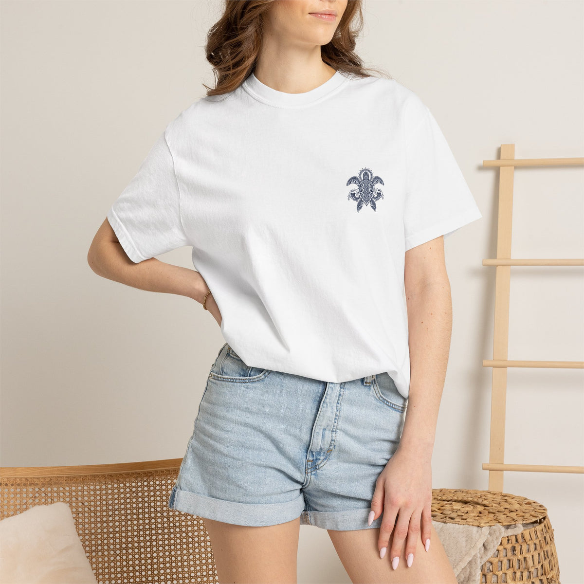 Sacred Sea Turtle Mandala T-Shirt