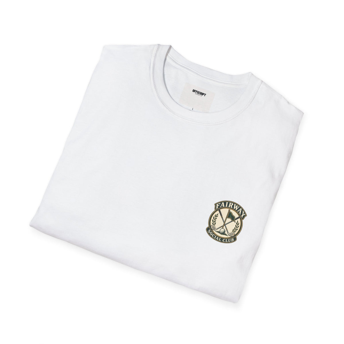 Fairway Social Club Golf T-Shirt — 'Play the Long Game' Vintage Golf Graphic