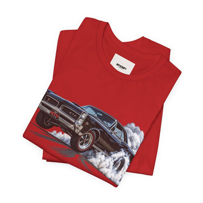 Vintage Muscle Car Tee — Burnout Classic Car Graphic T-Shirt