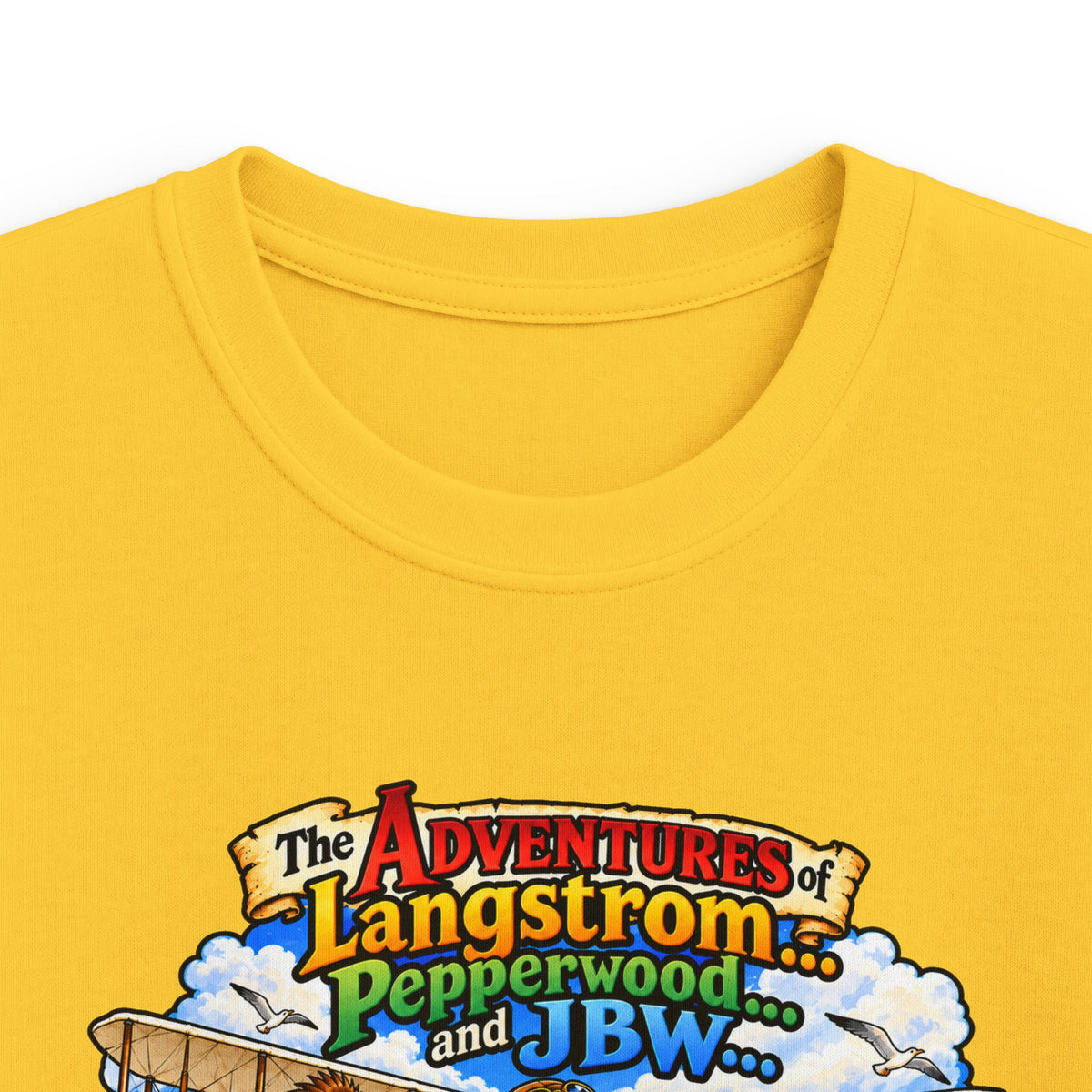 Kids Adventure Tee — Langstrom's Pepperwood J.B.W.S. Vintage Nature Graphic