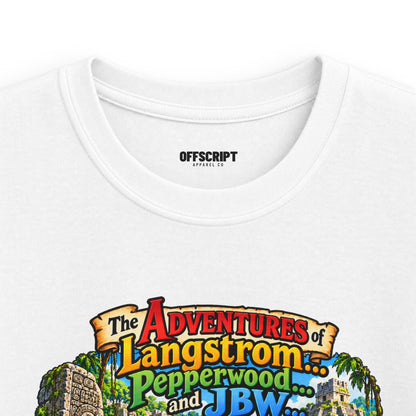 Kids Adventure T‑Shirt — "The Adventures of Langstrom & Pepperwood" Cartoon Tee