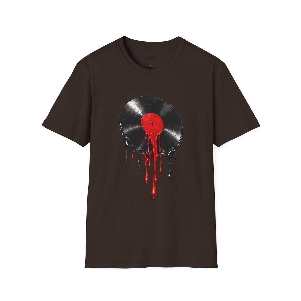 Dripping Vinyl Record T-Shirt