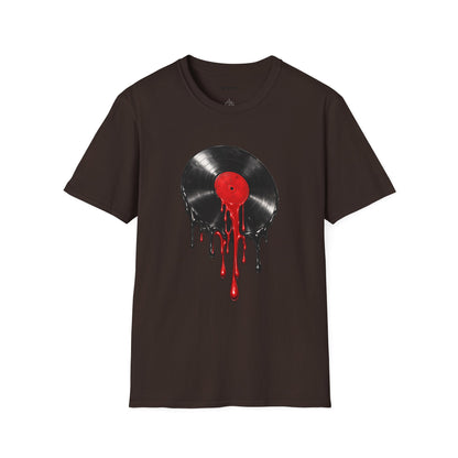 Dripping Vinyl Record T-Shirt