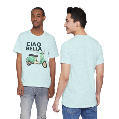 Ciao Bella Vespa Scooter Graphic T-Shirt