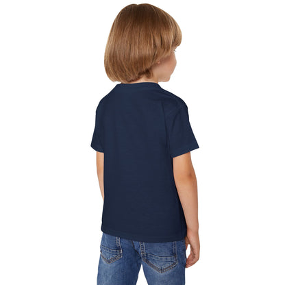 Toddler Halloween Dino T‑Shirt – Cute Witch Dino with Pumpkins & "Happy Halloween" Design