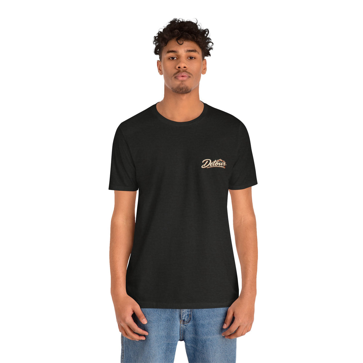 Detour Graphic Tee — 'Detour: Take the Long Way' Vintage Road Trip T‑Shirt