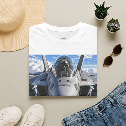 Fighter Jet Pilot Photo T-Shirt