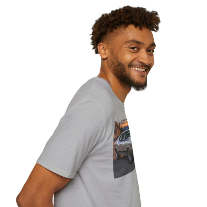 Classic Muscle Car T-Shirt – Vintage Oldsmobile Sunset Graphic Tee