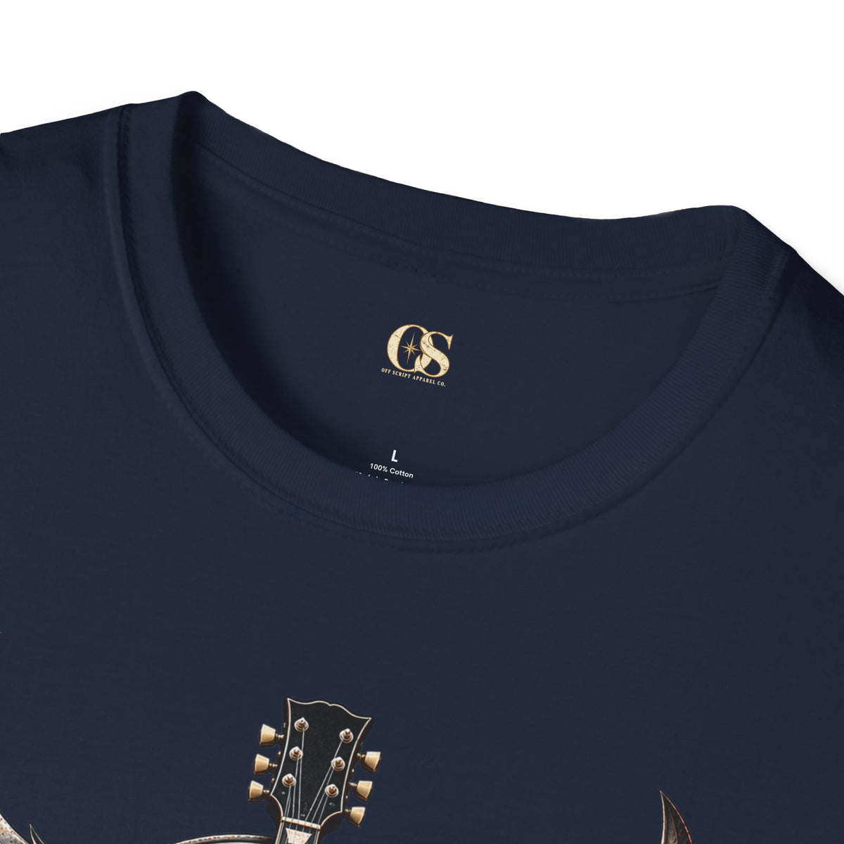 Rock 'n' Roll Guitar Wings T-Shirt — Vintage Electric Guitar Music Tee