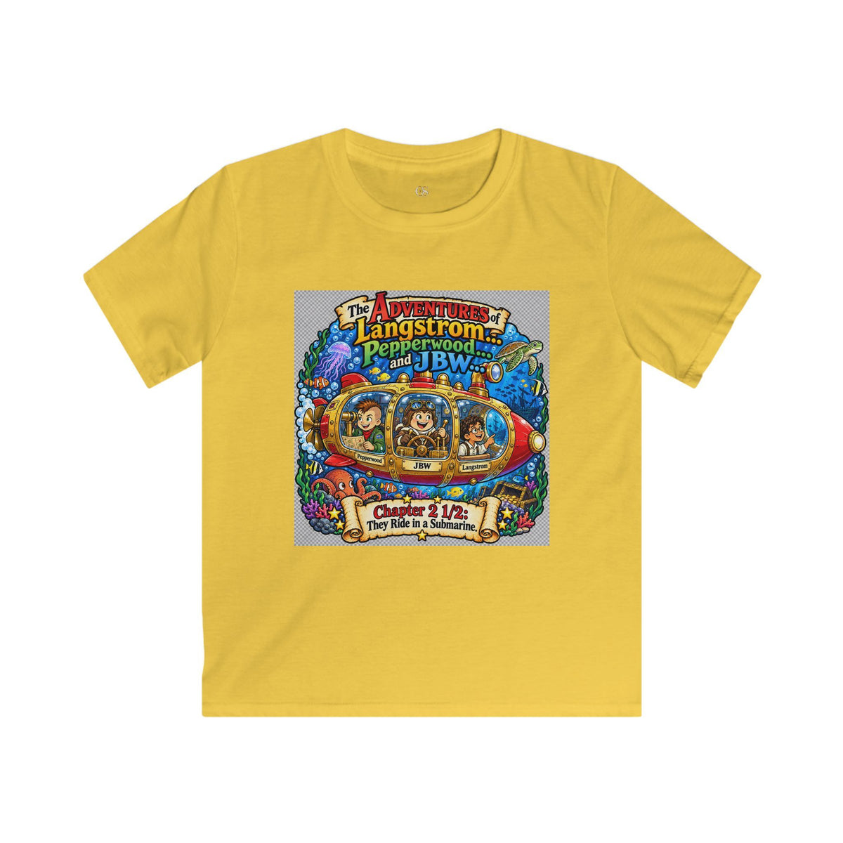 Kids Tee — 'The Adventures of Langstrom & Pepperwood' Colorful Storybook Design