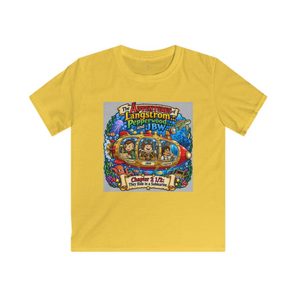 Kids Tee — 'The Adventures of Langstrom & Pepperwood' Colorful Storybook Design