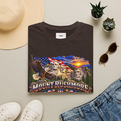 Mount Rushmore Graphic T-Shirt — Patriotic American Landmark Tee