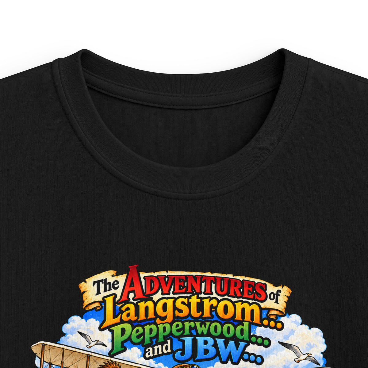 Kids Adventure Tee — Langstrom's Pepperwood J.B.W.S. Vintage Nature Graphic
