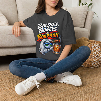 Birdies, Bogeys & Bourbon Golf T-Shirt