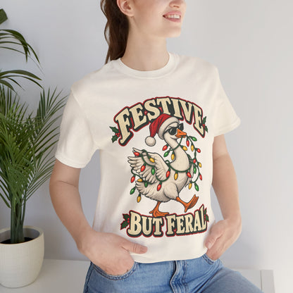 Festive Butterball Turkey Christmas Tee — Holiday Humor Shirt