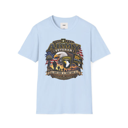 Army Veteran T-Shirt — Patriotic Eagle Airborne Tribute