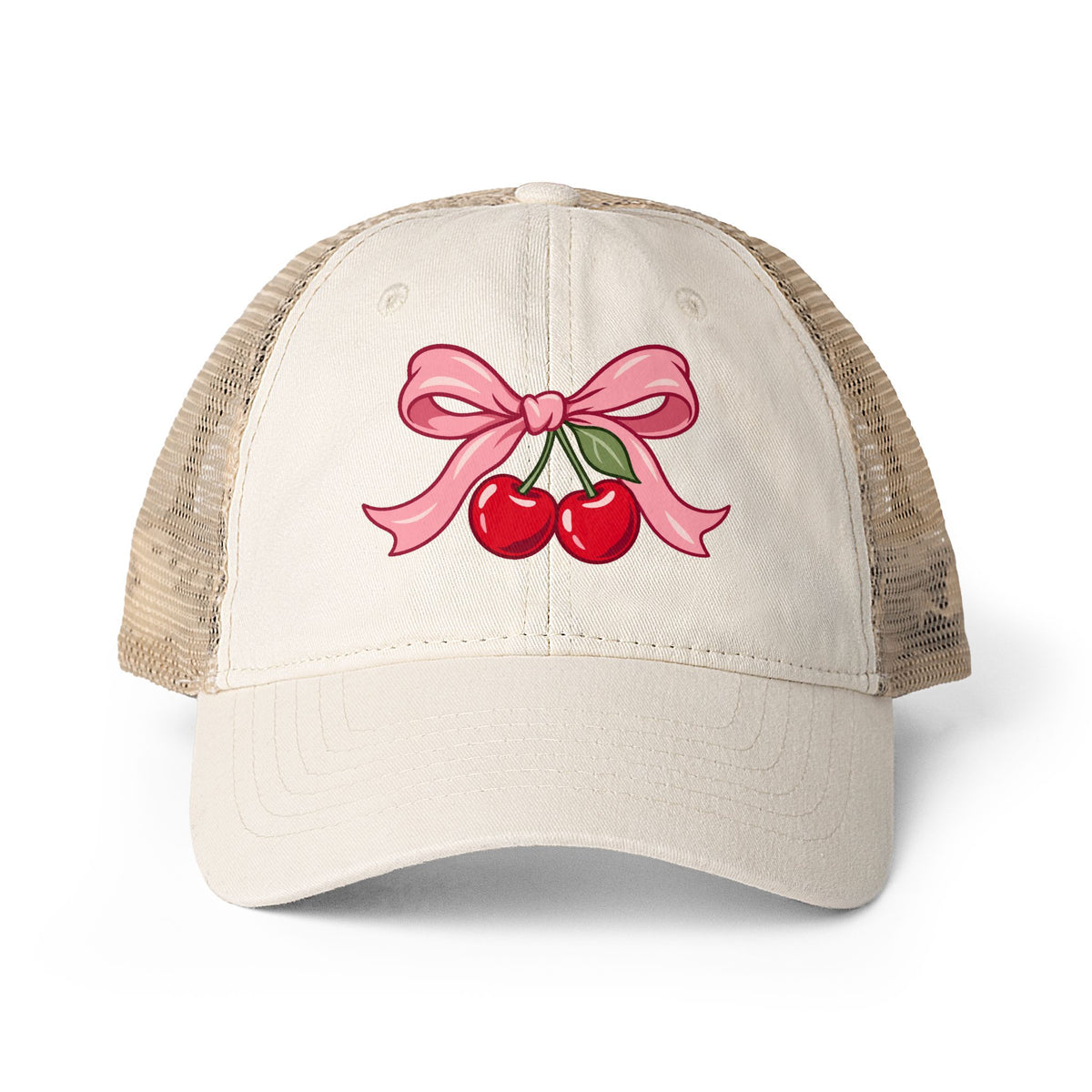 Women's Washed Mesh-Back Cap