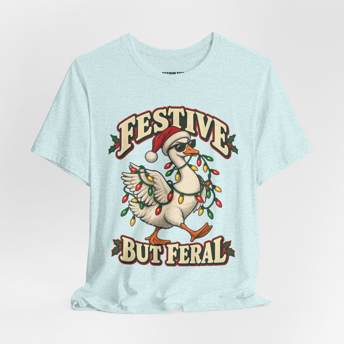 Festive Butterball Turkey Christmas Tee — Holiday Humor Shirt