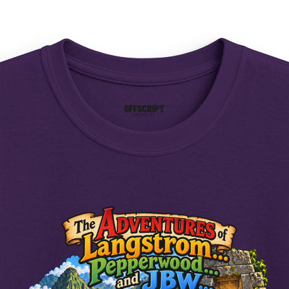 Kids Tee — "The Adventures of Langstrom, Pepperworth & JBW" Chapter One and a Half Illustration